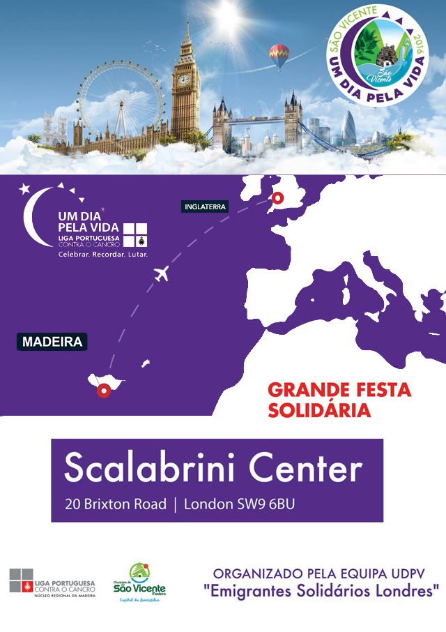 Grande Festa Solidária Um Dia Pela Vida 2016 - Londres